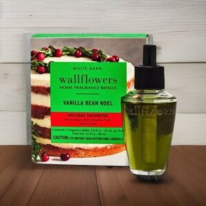 Bath & Body Works Vanilla Bean Noel Wallflowers (2 pack) unsealed, new in box